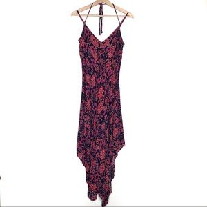 Aina Be Midi Asymmetrical Floral Sundress Small